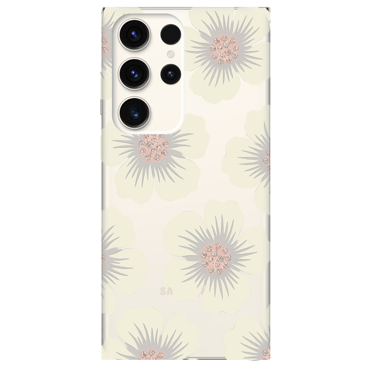 Чехол для Samsung Galaxy S24 Ultra прозрачный Белая красота - фото 1 - Чехлы для телефонов